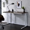 NicBex 47 Inch Computer Home Office Desk with USB Port  and Plug for Study Room,Bedroom and Office - 2 of 4