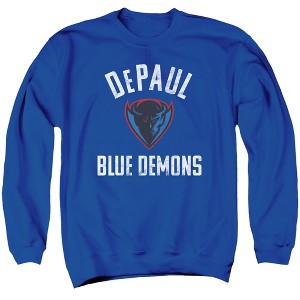 Campus Lab Depaul University Official Depaul Demons Logo Unisex Adult Crewneck Sweatshirt - 1 of 4