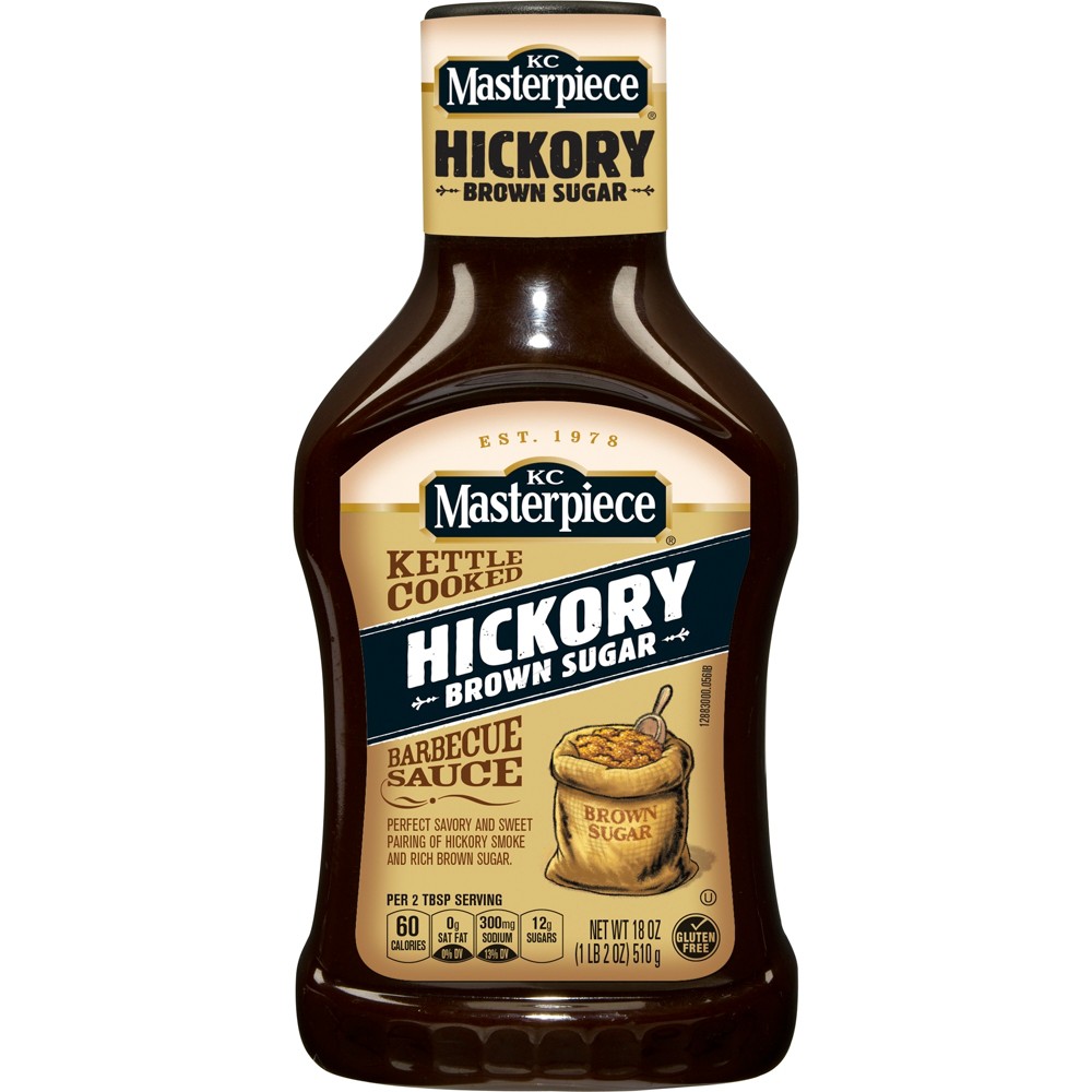 UPC 074609072867 product image for KC Masterpiece Hickory Brown Sugar Barbecue Sauce - 18oz | upcitemdb.com