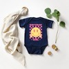 The Juniper Shop Birthday Girl Checkered Baby Bodysuit - 2 of 3