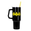 Silver Buffalo DC Comics Batman Logo 40-Ounce Stainless Steel Tumbler With Handle - 2 of 4