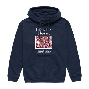 Men's - Forrest Gump - Men's Pullover Hooded Fleece Sweatshirt Graphic Fleece Pullover Hoodie - 1 of 3