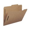 Smead Fastener File Folder, 2 Fasteners, 2/5-Cut Tab Right of Center Position, Letter Size, Kraft, 50 per Box (14882) - 3 of 4