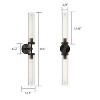 Light Wallchiere Armed Sconce Wall Mounted Sconces Wall Lights (Set of 2) Brass - 4 of 4