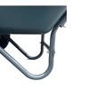 Wheelbarrow Garden Cart, Heavy Duty Dual-Wheel Utility Wagon, 600 lb Capacity, Dump Feature, Green - 4 of 4