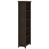 NicBex Bookcases for Living Room Modern 70" H 5 Tier Free Standing Storage Wood Bookshelves with Adjustable Storage Shelves for Office Home - 2 of 4