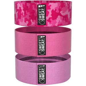 Sports Research Sweet Sweat Fitness Hip Bands - 3-Pack - 1 of 2
