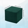 Unique Bargains Elastic Living Room Bedroom Square Foot Stool Cover - 2 of 4