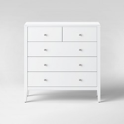 Wrentham Beadboard Farmhouse 3 Drawer Dresser White Threshold