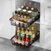 LunaLulinlk Pull-out Cabinet Organizer for Kitchen, Closet and Bedroom. - 3 of 4
