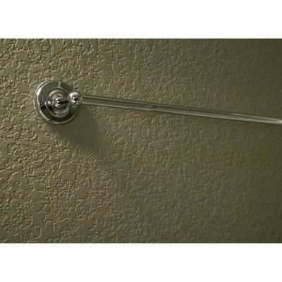 San Martin Polished Chrome 24-Inch Wall Mounted Towel Bar