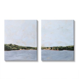 Stupell Industries Lake Shore Landscape with Soft Blue Sky - 1 of 3
