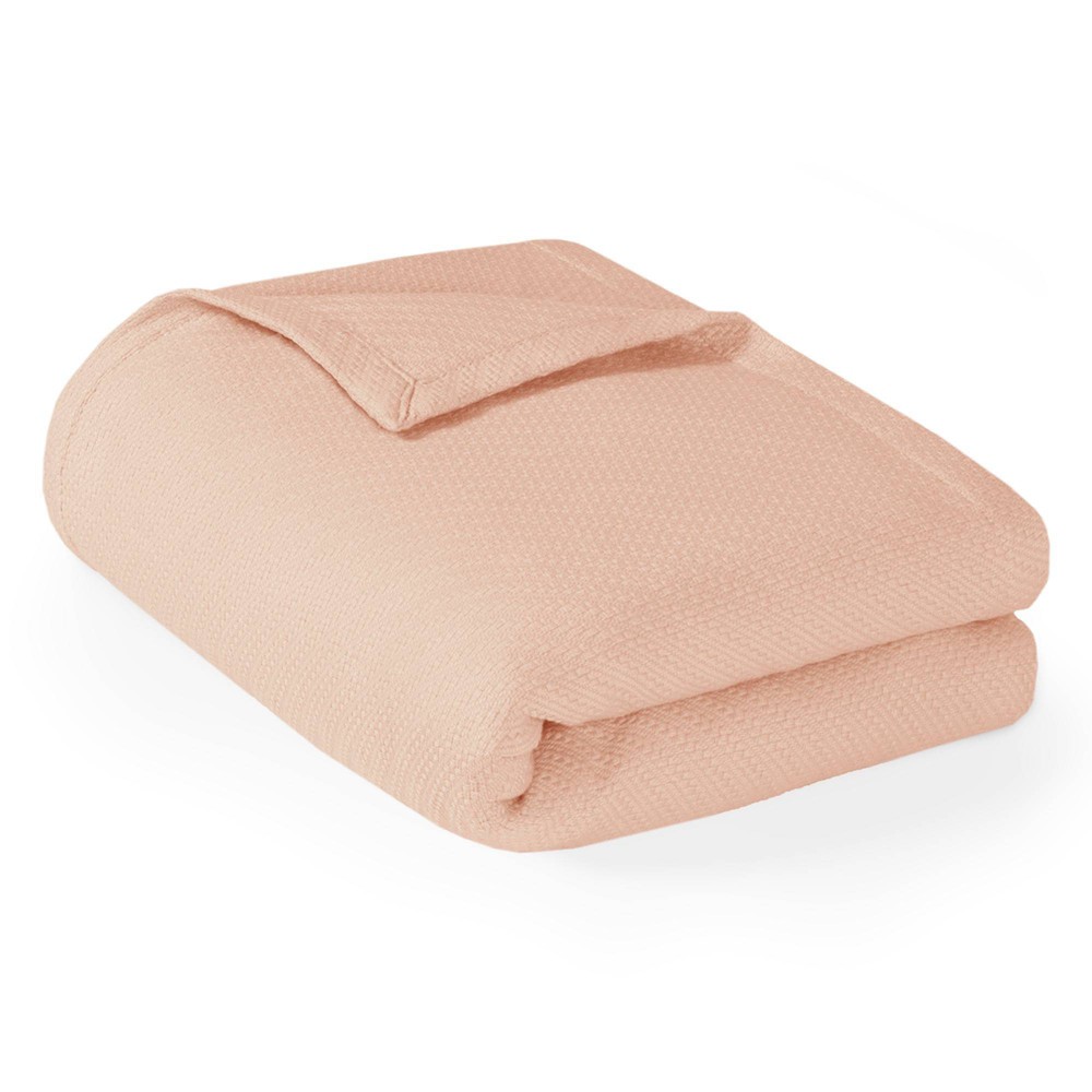 Photos - Duvet Liquid Cotton Bed Blanket Full/Queen Blush
