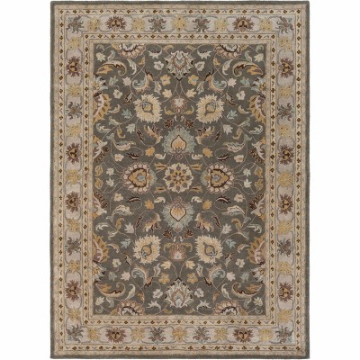 Hauteloom Cherryfield Hand Tufted Taupe Wool Rug