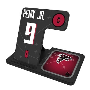 NFL Atlanta Falcons Players Game Tactic 15-Watt 3 in 1 Charging Station - 1 of 4