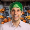 HMS Destructors Men's Green Joke Adult Costume Wig - 3 of 3