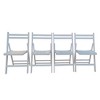 SKRAN Furniture Set Slatted Wood Folding Special Event Chair, Foldable Style Patio Dining Chairs for Kitchen, Balcony and patio - 2 of 4