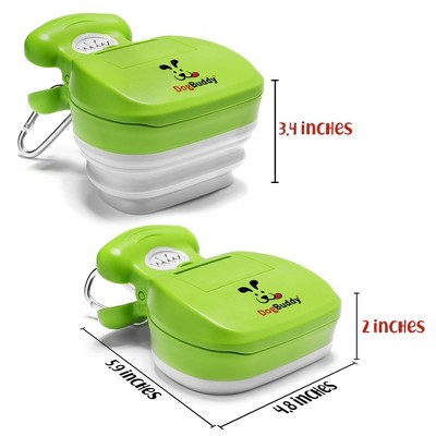 DogBuddy Medium Kiwi Portable Pooper Scooper with Bag Attachment