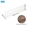 Unique Bargains Acrylic Smooth L-Shaped Bedroom Kitchen Office Shelf Dividers 4 Pcs - 2 of 4