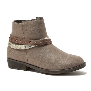 Lands' End Kids Shimmer Zip Up Western Booties - 1 of 4