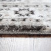 Classic Vintage Medallion Indoor Runner or Area Rug by Blue Nile Mills - 4 of 4