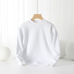 MyKids-USA Baby Solid Color Thickened Autumn Basic Hoodies - 1 of 4