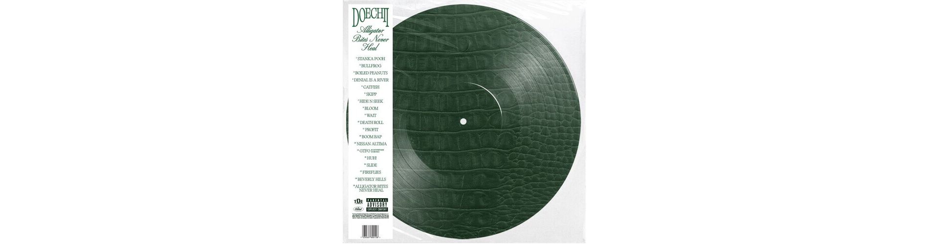 Doechii - Alligator Bites Never Heal (Explicit Lyrics Limited Edition Picture Disc Vinyl Anniversary Edition)
