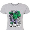 Women's - Marvel - Hulk Katakana Fitted Graphic T-Shirt - 2 of 3