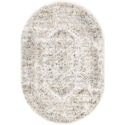 Nuloom Madisson Vintage Faded Medallion Indoor Area Rug