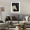 Stupell Industries Horse Harmony Contrast Framed Print Under Glass Art, Gray, 17" x 21" - 3 of 4