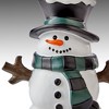 SKL Home By Saturday Knight Ltd Rustic Plaid Snowman Soap/Lotion Dispenser - 7.24" X 3.15" X 4.07", Multi - 2 of 4