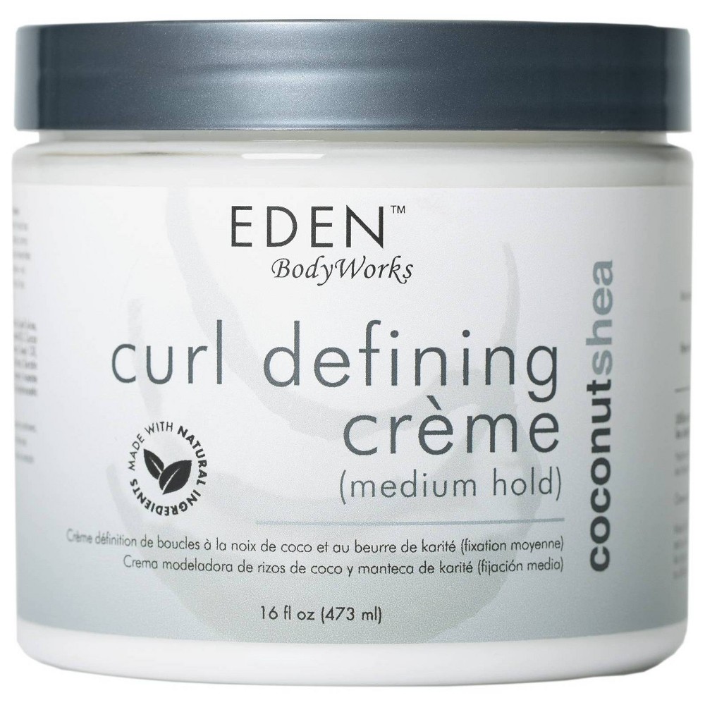 Photos - Hair Styling Product Eden Body Works Coconut Shea Curl Defining Creme - 16 fl oz