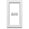 PosterPalooza | Panoramic Slim Profile White Picture Frame - UV Acrylic, Foam Board Backing, Hanging Hardware - 2 of 4