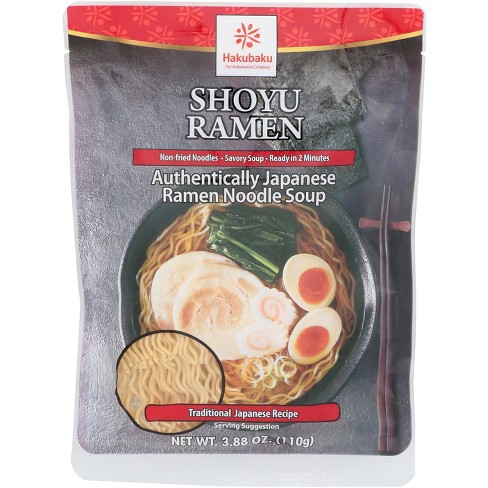 Hakubaku Shoyu Ramen Noodle Soup - Case of 12 - 3.88 oz - image 1 of 1