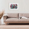 Stupell Industries Expressive Blooming Roses Framed Print Under Glass, White, 20" x 14" - 3 of 4