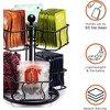 Sorbus 2 Tier Tea Bag Organizer Lazy Susan - Storage Solution Teas Bags, Accessories - Holds Up to 60 Large Tea Bags - 4 of 4