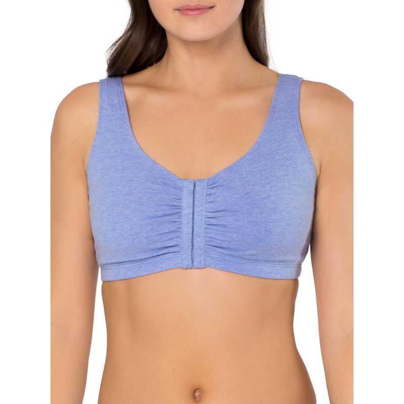 Fruit of the Loom Women's Beyond Soft Front Closure Cotton Bra, 3 of 7