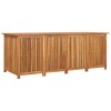 vidaXL Patio Storage Box 78.7"x31.5"x29.5" Solid Wood Acacia - 2 of 4