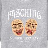 Men's - Instant Message - Fasching Masks Graphic Fleece Sweatshirt - 2 of 4