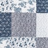 Collections Etc Palmer Floral Patchwork Quilted Pillow Sham - 3 of 3
