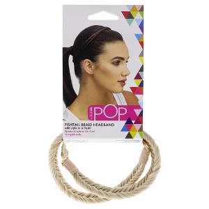 Pop Fishtail Braid Headband - R22 Swedish Blond by Hairdo for Women - 1 Pc Hair Band - 1 of 2