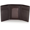 Men's Leather Trifold Wallet with Airtag Holder and RFID Blocking (Coffee) - 2 of 4