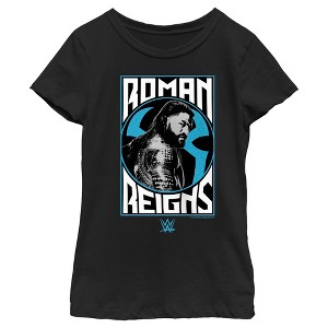 Girl's WWE Roman Reigns Poster T-Shirt - 1 of 4