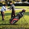 Costway Lightweight Golf Stand Bag with 14 Way Top Dividers 6 Pockets Cooler Bag Rain Hood Blue/Gray/Red - 2 of 4