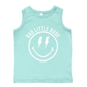 The Juniper Shop SmileyWorld Rad Little Dude Toddler Tank - 1 of 4