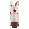 Journee Womens Underwood Medium and Wide Width Western Star Detail Ankle Booties - 3 of 4