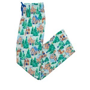 RuffleButts SoftSnooze Gender Inclusive Holiday Adult Pajama Pants - 1 of 4