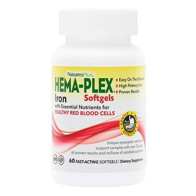 Hema-Plex by Nature's Plus  -  60 Softgel