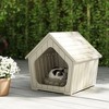 Yardgrace Log Cabin Cat House - 2 of 4