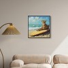 Art Remedy Cheetah Surfer Chic Coastal Wall Art Framed - 2 of 4